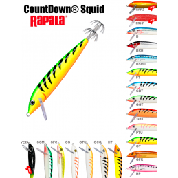 RAPALA COUNTDOWN SQUID 9CM